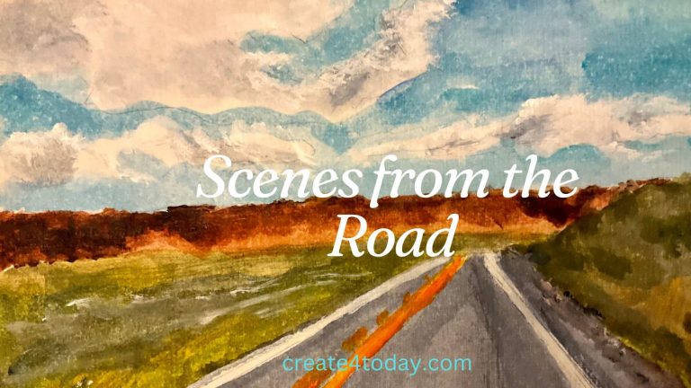 Scenes From the Drive South  – The Vagabond Artist’s Travel Journal
